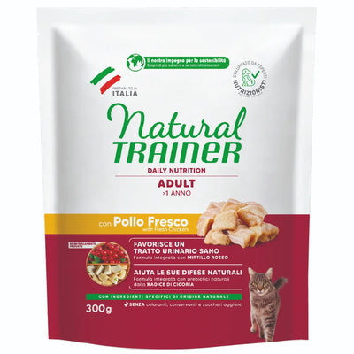 NATURAL TRAINER CAT ADULT CON POLLO 300 GR.
