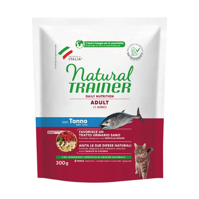 NATURAL TRAINER CAT ADULT CON TONNO 300 GR