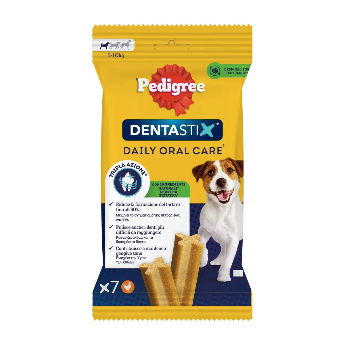 DENTA STIX DAYL ORAL CARE 5-10 KG X 7 GR 110