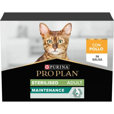 PURINA PROPLAN BAULETTO STERILIZZATO CON POLLO 10 X 85 GR.
