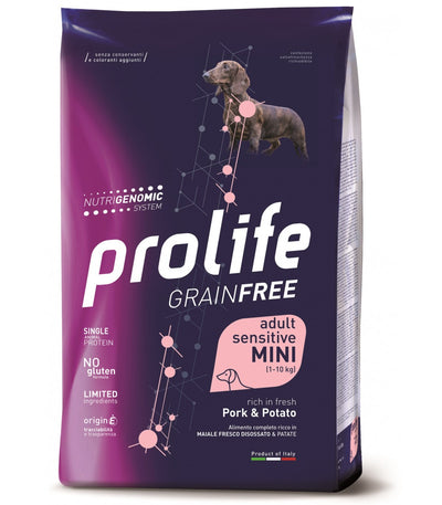 PROLIFE GRANFREE ADULT MINI CON MAIALE E PATATE  2 KG.