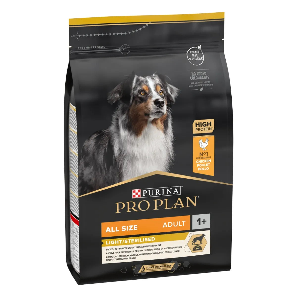 PURINA LIGHT STERILIZZATO 14 KG CANE.
