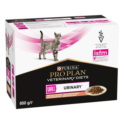 PURINA PRO PLAN BUSTINA UR URINARY 10 X 85 GR CON SALMONE.