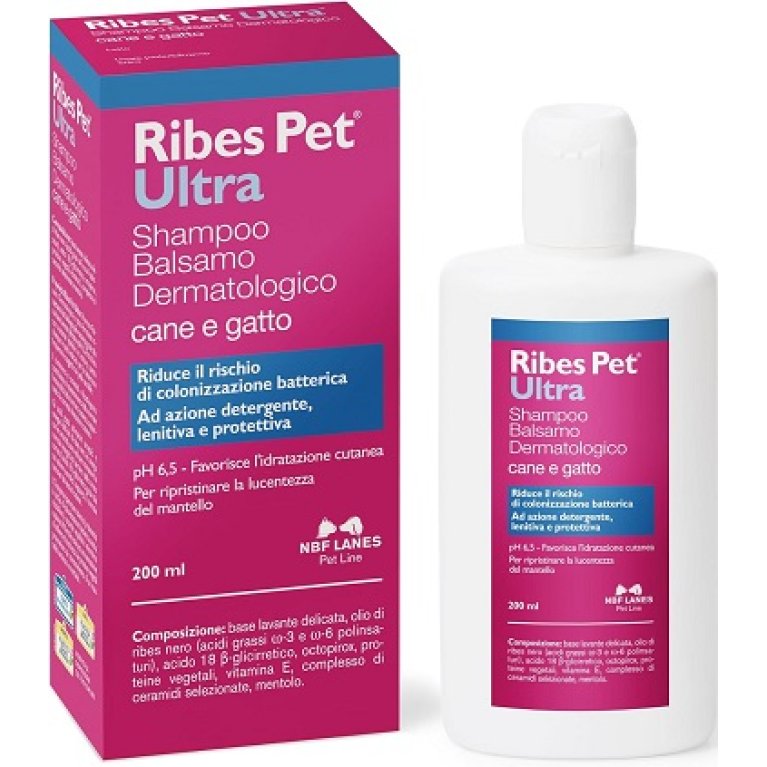 RIBES SHAMPO+BALSAMO RIBES PET 200 ML