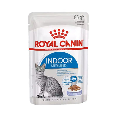 ROYAL CANIN INDOOR IN GRAVY-SALSA 85 GR.