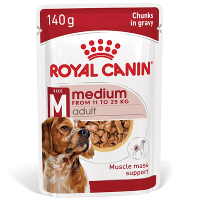 ROYAL CANIN MEDIUM ADULT BUSTINE 140 GR.