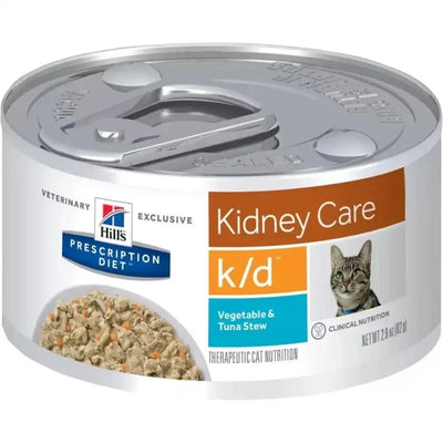 HILL'S PRESCRIPTION K/D KIDNEY CARE TONNO CON VERDURE 82 GR