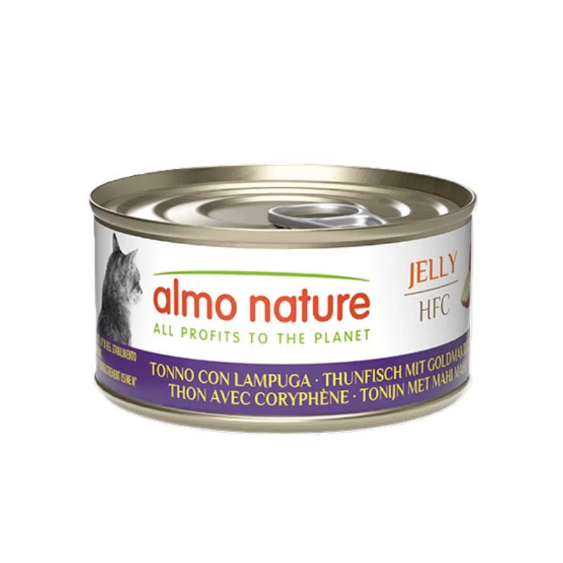 ALMO NATURE HFC TONNO CON LAMPUGA IN JELLY 70 GR