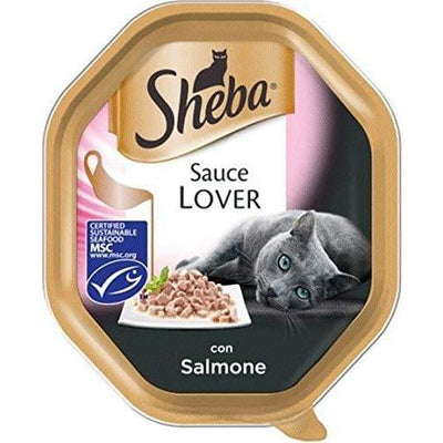 SHEBA SAUCE CON SALMONE 85 GR