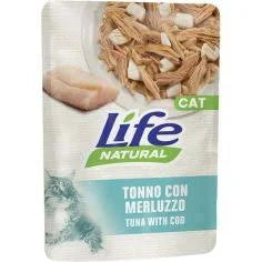 LIFE BUSTE  TONNO CON  MERLUZZO 70 GR