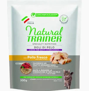 NATURAL TRAINER HAIRBALL POLLO 300GR