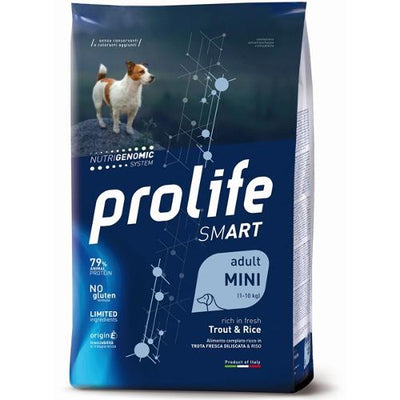 PROLIFE SMART MINI ADULT CON TROTA E RISO 2 KG.