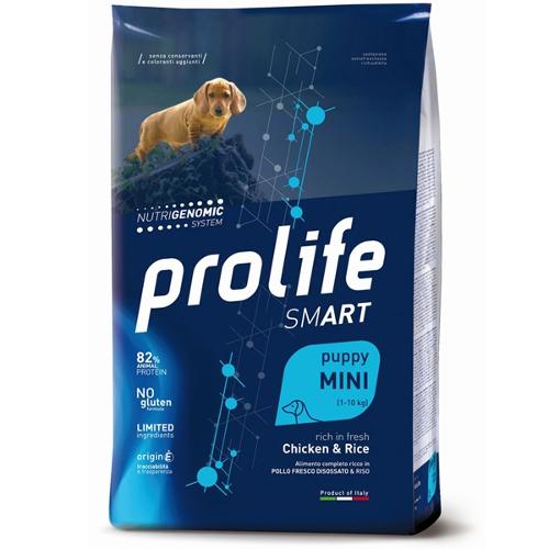 PROLIFE SMART MINI PUPPY CON POLLO E RISO 2 KG.