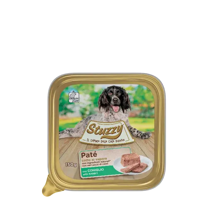 STUZZY DOG  PATÈ CON CONIGLIO 150 GR