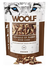 WOOLF SNACK TRIANGOLI DI AGNELLO E MERLUZZO 100 GR