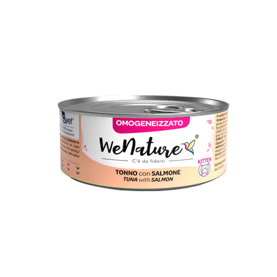 WE NATURE OMOGENIZZATO DI TONNO CON SALMONE 70 GR