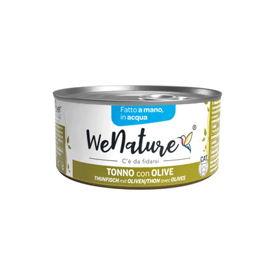 WE NATURE IN ACQUA TONNO OLIVE 85 GR