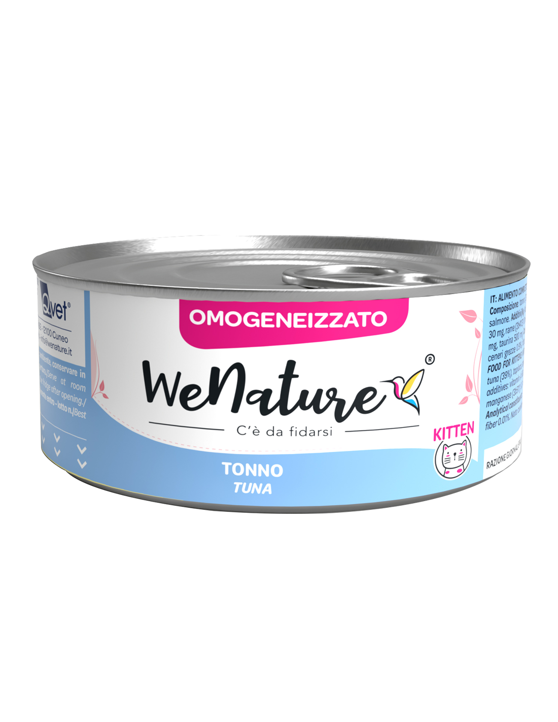 WE NATURE OMOGENIZZATO DI TONNO 70 GR