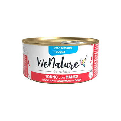 WE NATURE TONNO CON MANZO 85 GR