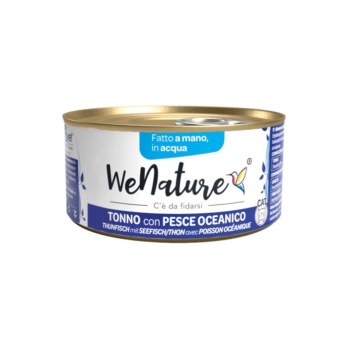 WE NATURE TONNO CON PESCE DELL'OCEANO 85 GR