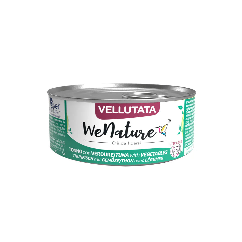 WE NATURE STERILIZZATO VELLUTATA DI TONNO CON VERDURE 70 GR