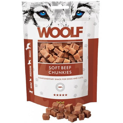 WOOLF SNACK BOCCONCINI MORBIDI DI MANZO 100 GR
